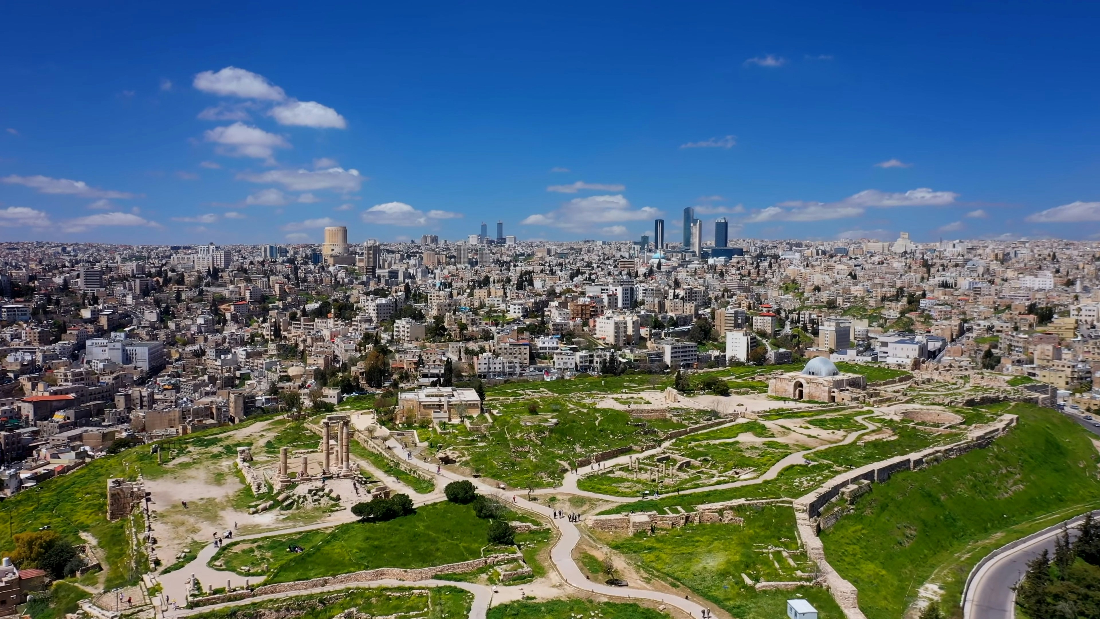 University city of Irbid in northern Jordan